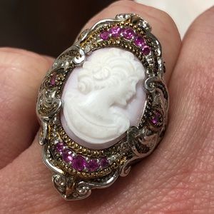 Cameo Ring / Vintage. 1900’s...silver